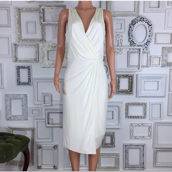 NEW David Meister ivory dress - Picture 1 of 11